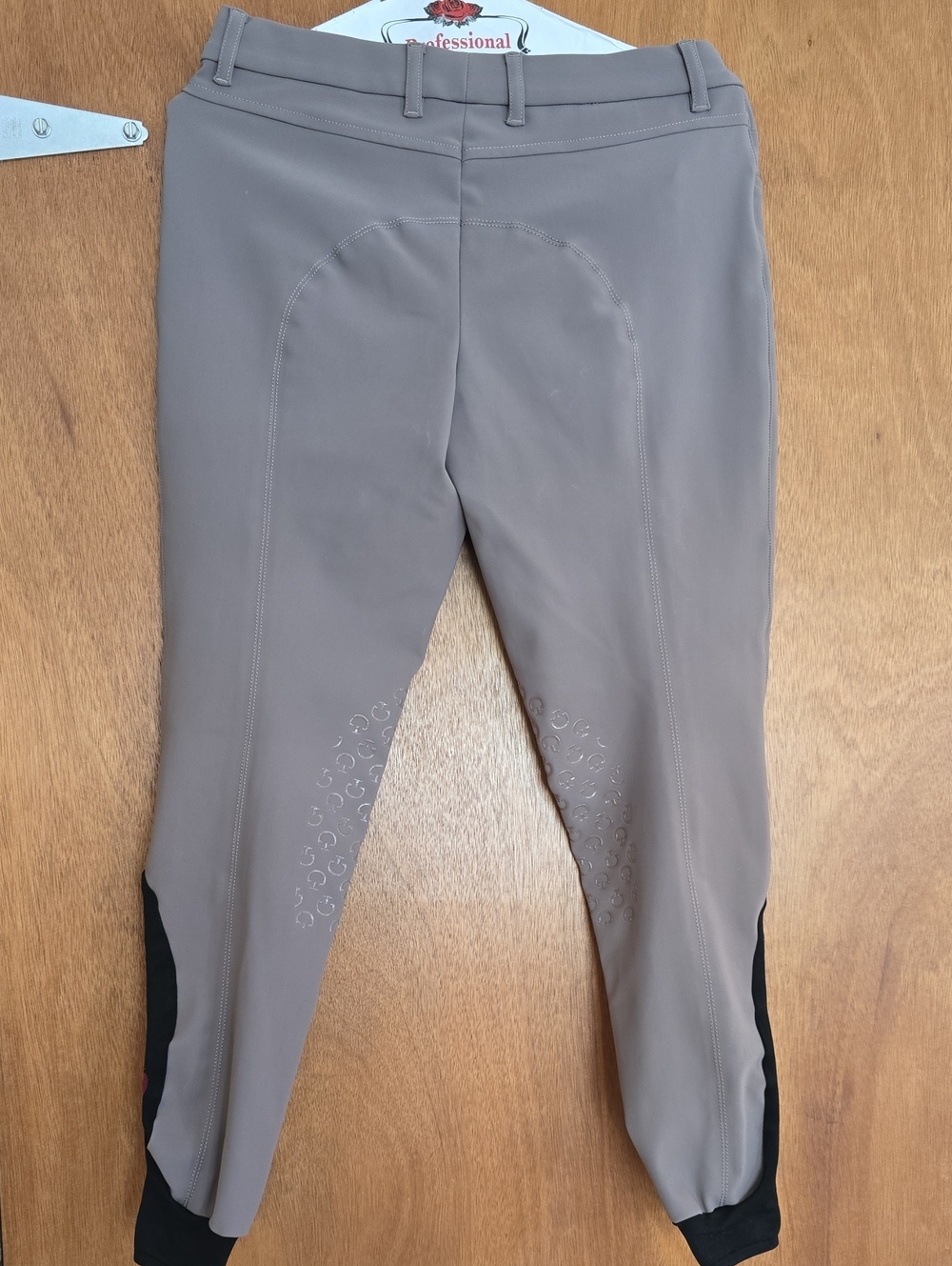 Cavalleria Toscana Women's New Grip System Breeches- Made In Italy - Picture 4 of 9